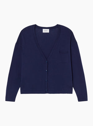 Knitted Jacket - Navy