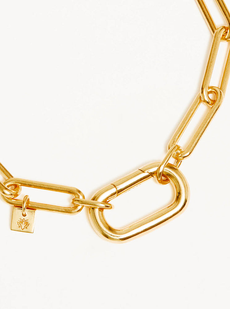 18k Gold Vermeil With Love Annex Link Bracelet