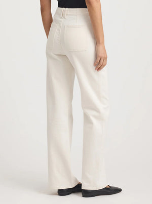 Wide Leg Pant - Ecru