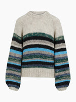 Knit In Multi Colors - Multi Stripes