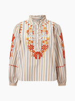 Blouse with Multicolour Embroidery - Original