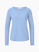 Organic Heavy Jersey Longsleeve - Cotton Blue