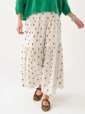 SunsetLL Maxi Skirt - Creme