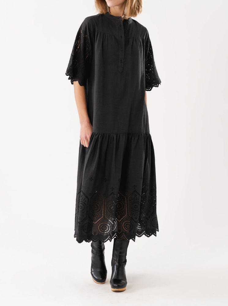 TimorLL Midi Dress SS - Washed Black