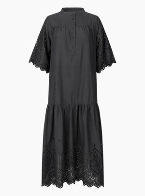 TimorLL Midi Dress SS - Washed Black