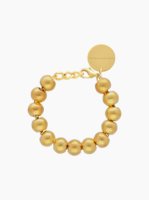 Mini Beads Bracelet - Gold Vintage