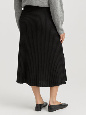 Gradient  Skirt - Black