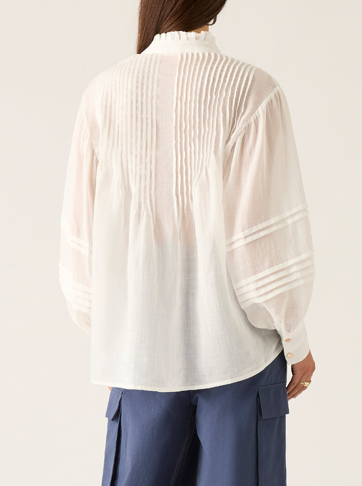 Aaliyah Blouse - Ivory