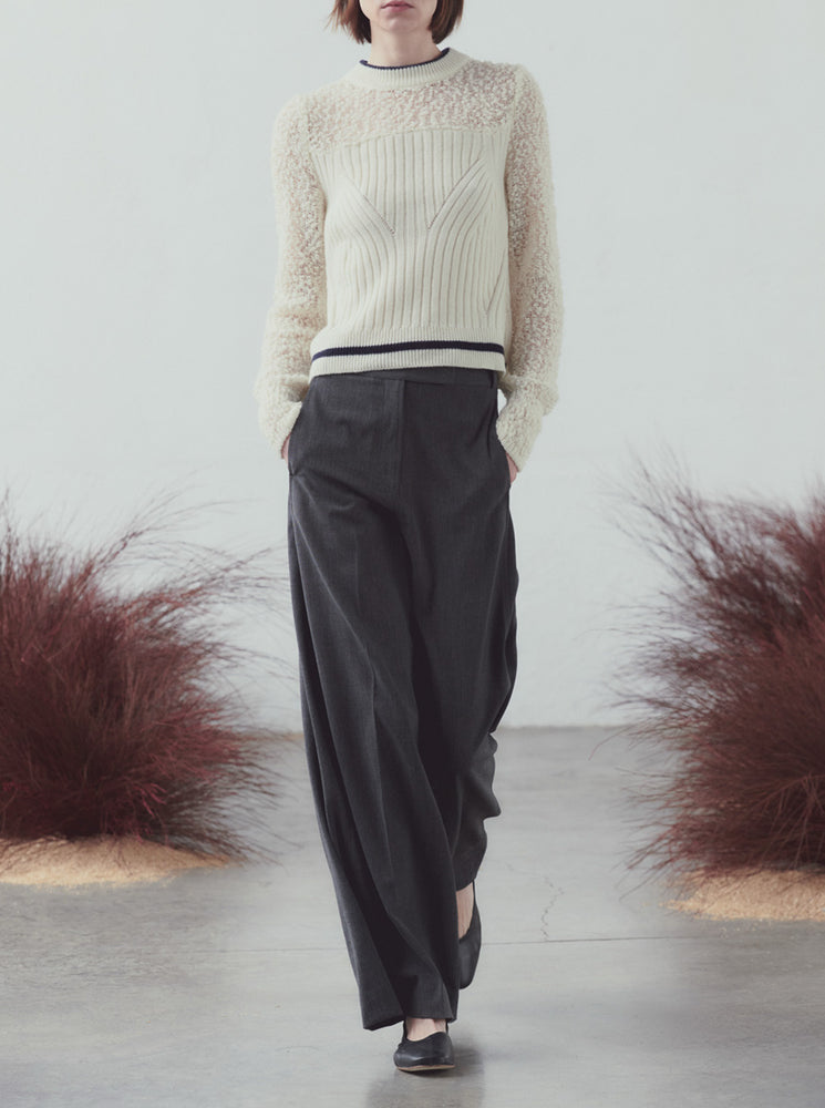 Ribbed Sweater - Unic