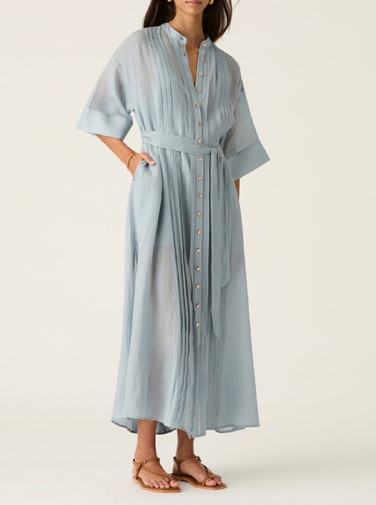 Alessia Maxi Dress - Aura Blue