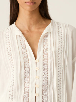 Ivy Blouse - White