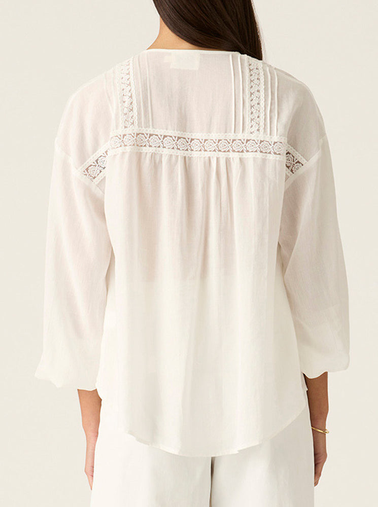 Ivy Blouse - White