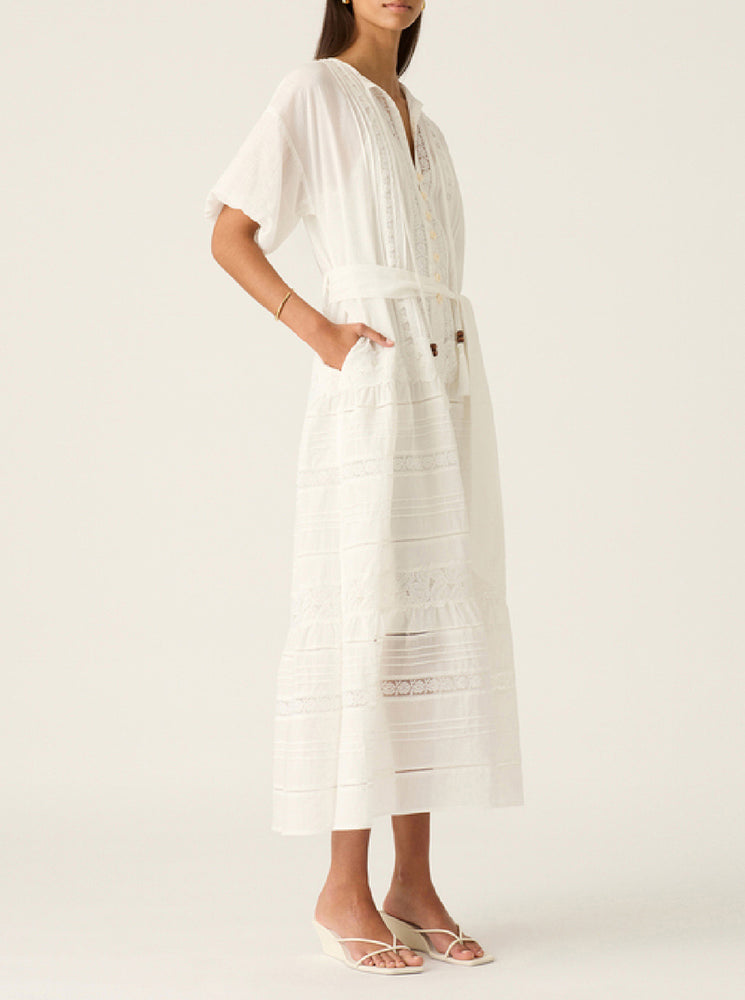 Ivy Maxi Dress - White