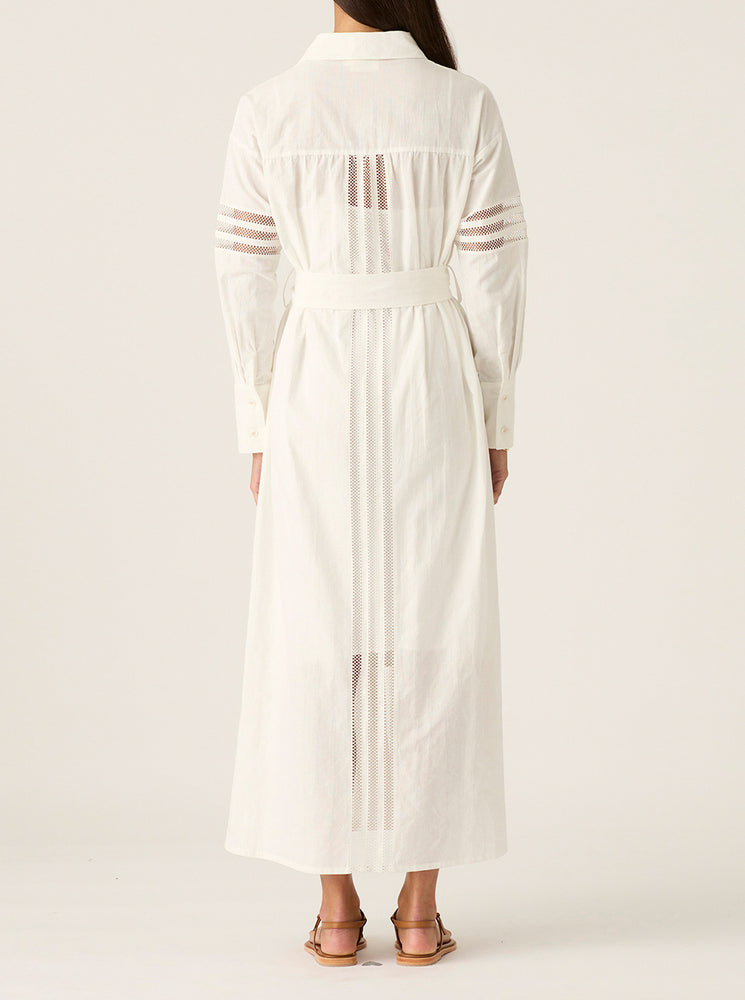 Arya Maxi Dress - White