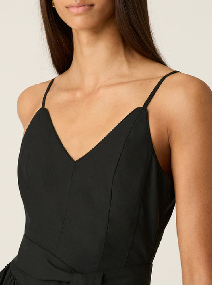 Quinn Midi Dress - Black