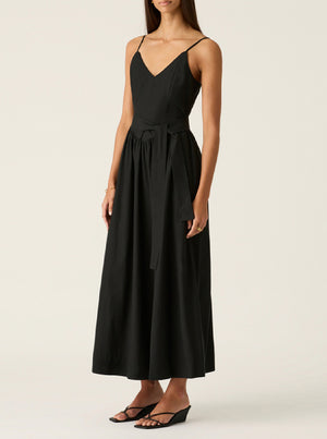 Quinn Midi Dress - Black