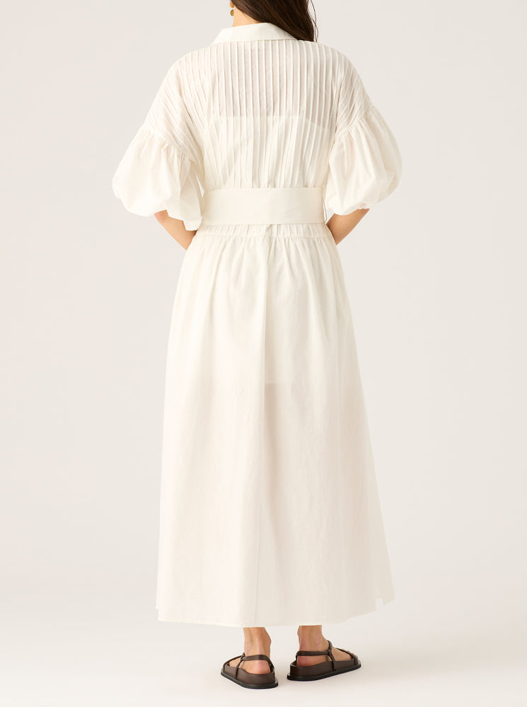 Aurelia Maxi Dress - Pearl