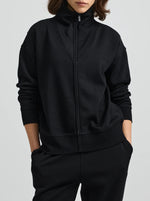 Lounge Zip Jacket - Black