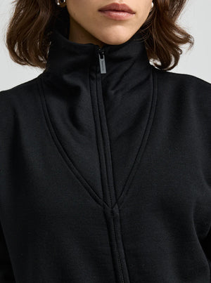 Lounge Zip Jacket - Black