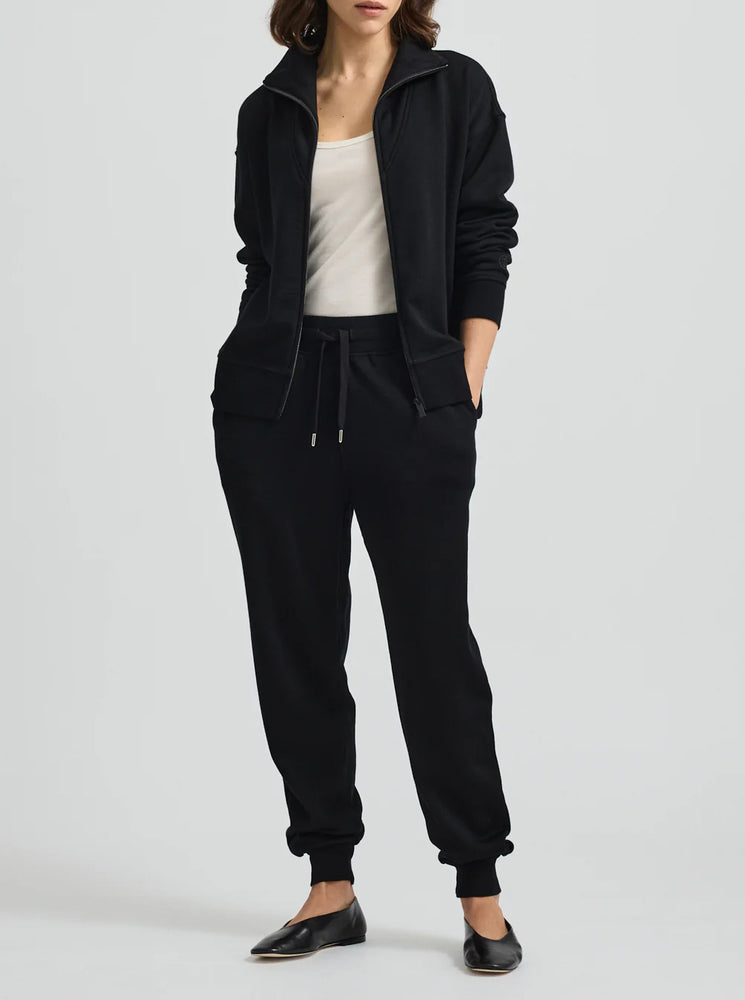 Lounge Zip Jacket - Black