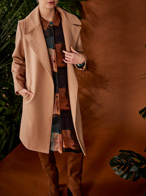 Foxtail Coat - Camel