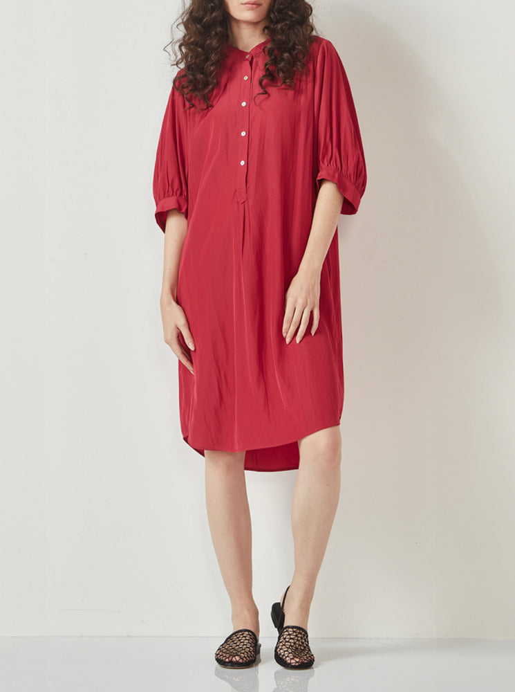 Strike Dress - Raspberry