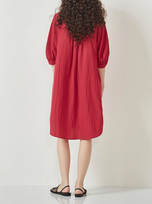 Strike Dress - Raspberry