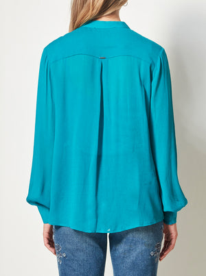 Flossie Blouse - Marine