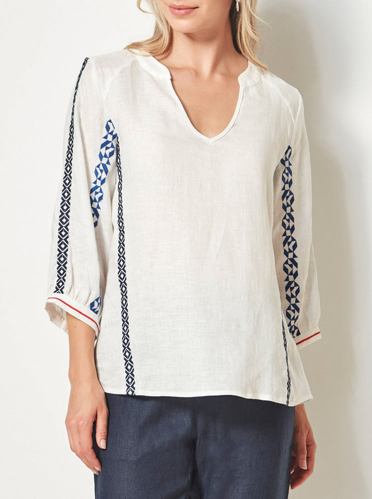 Contemplate Top - White