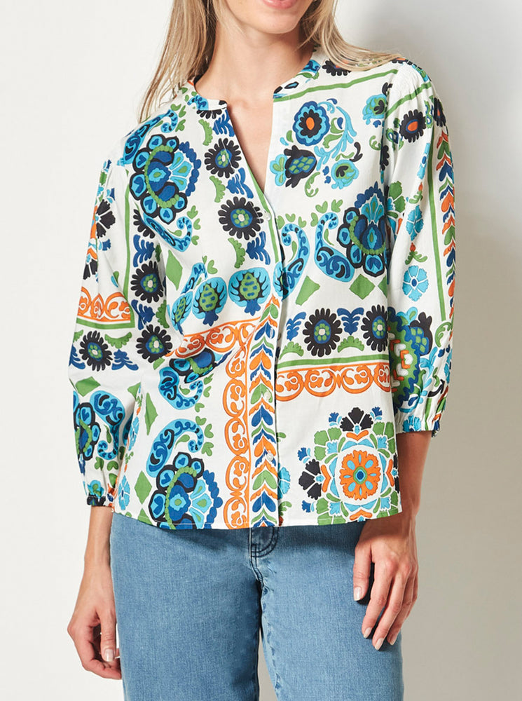 Fiesta Blouse - Print