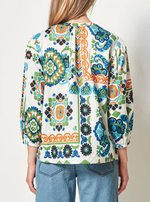 Fiesta Blouse - Print