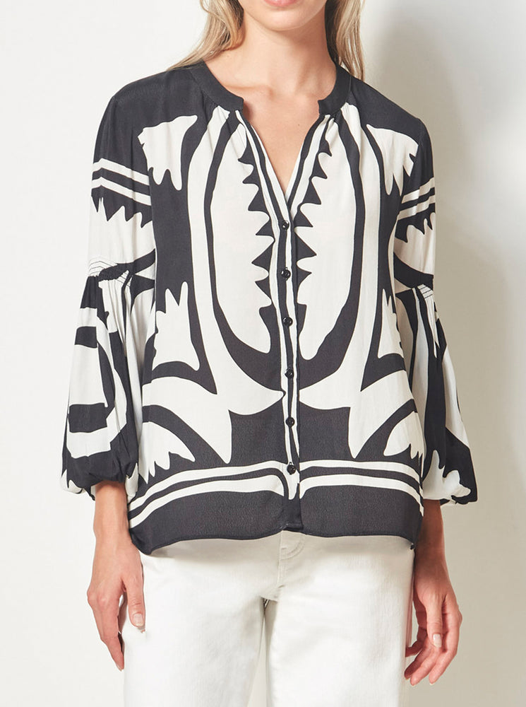 Camilia Top - Print