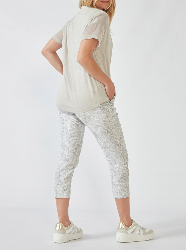 Acrobat Bay Essex Pant - Pumice Print