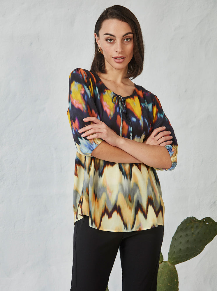 Athena Top - Print