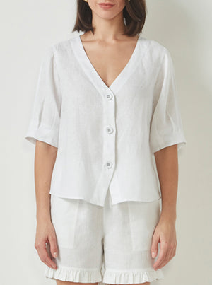 Lindy Top - White