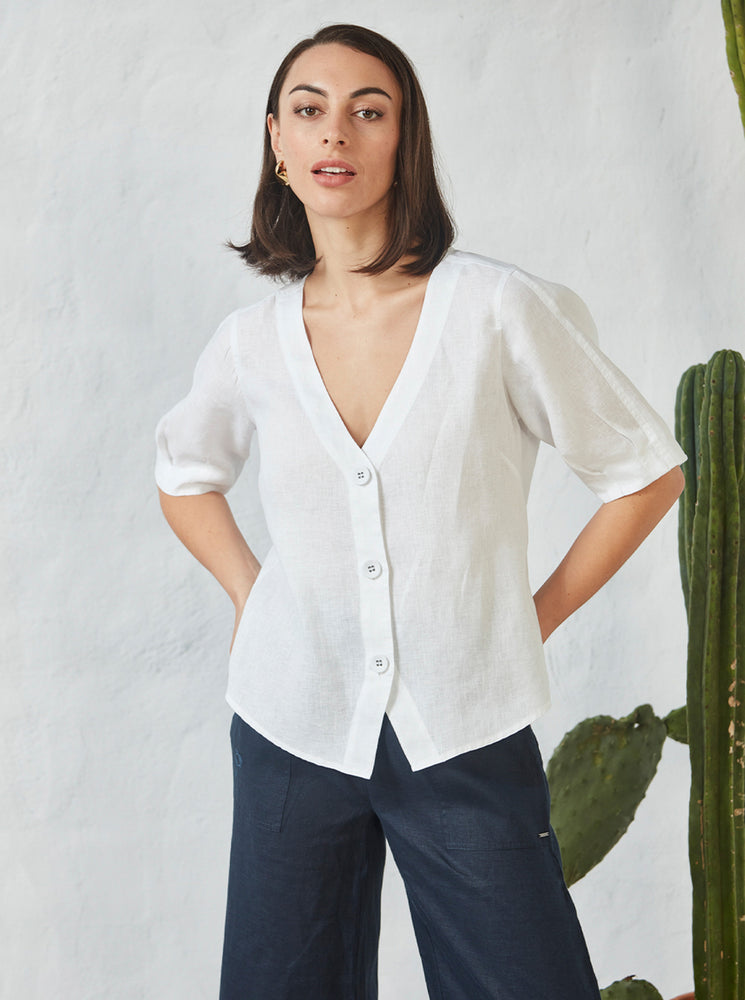 Lindy Top - White