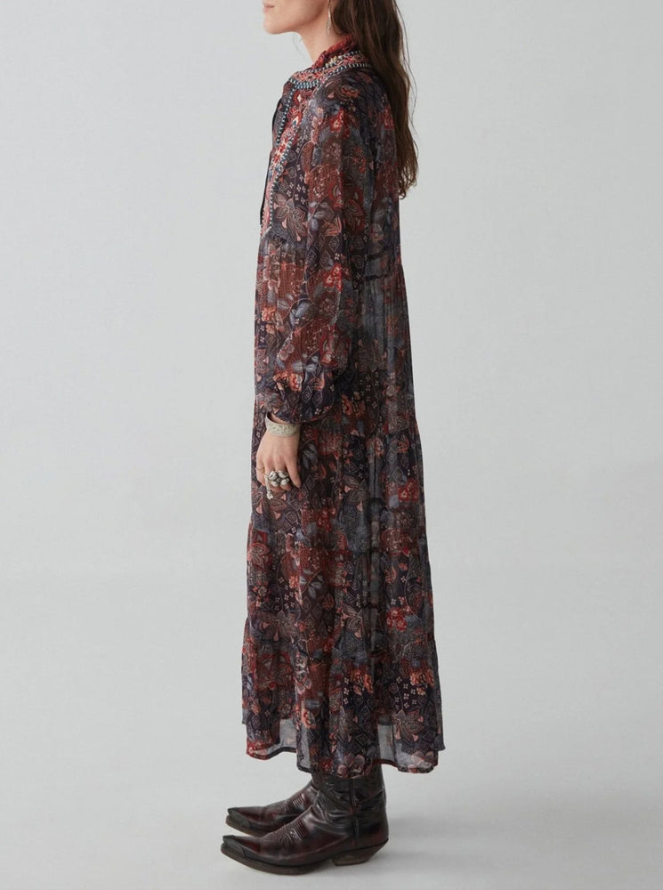 Adriana Dress - Jawaian Sunset