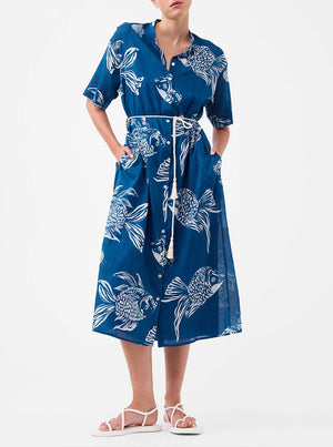 Alpheus Shirt Dress - Print