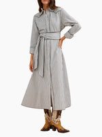 BLAZING SADDLES.  Dress.- Ticking Stripe
