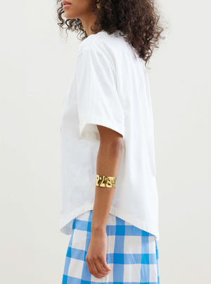 PEZ. T-Shirt. - Blue/White Stripe