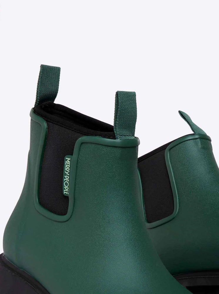 Bobbi Ankle Boot - Alpine Green & Black