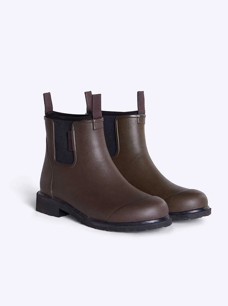 Bobbi Ankle Boot - Chocolate & Black