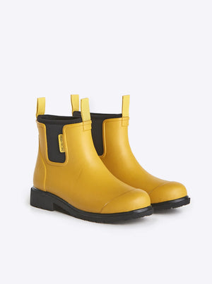 Bobbi Ankle Boot - Mustard Yellow & Black