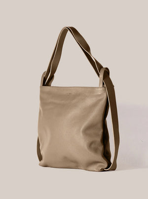 Bella XL 2-in-1 Convertible Backpack Tote - Taupe