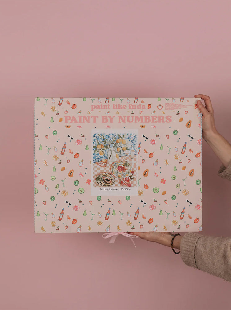 Paint by Numbers Kit - Birthday Flowers