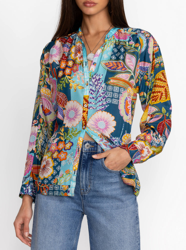 Wild Kalani Blouse - Multi