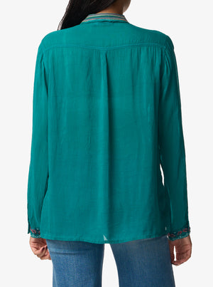 Daniel Blouse - Quetzal Green