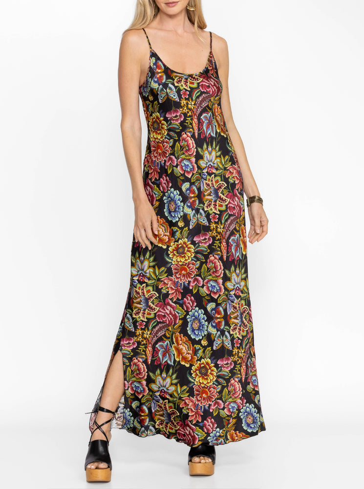 Gigianna Slip Dress - Antiqua Flower Print