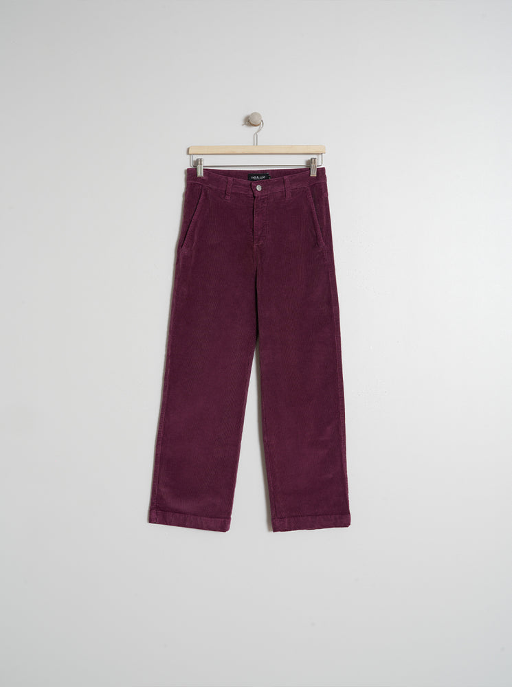 Gina Corduroy Pant - Plum