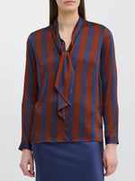 Moonshadow Bow Blouse - Moonshadow